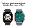 Apple Watch Ultra 3 GPS + Cellular, koperta 49 mm z tytanu w kolorze naturalnym, opaska Trail w kolorze niebieskim/jaskrawoniebi